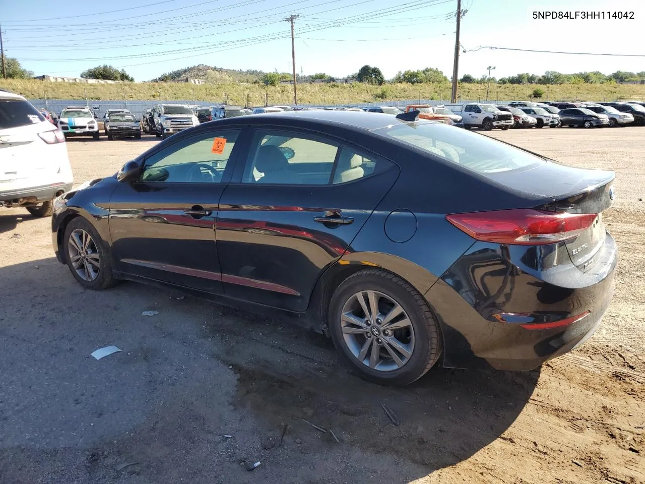 2017 Hyundai Elantra Se VIN: 5NPD84LF3HH114042 Lot: 72059864