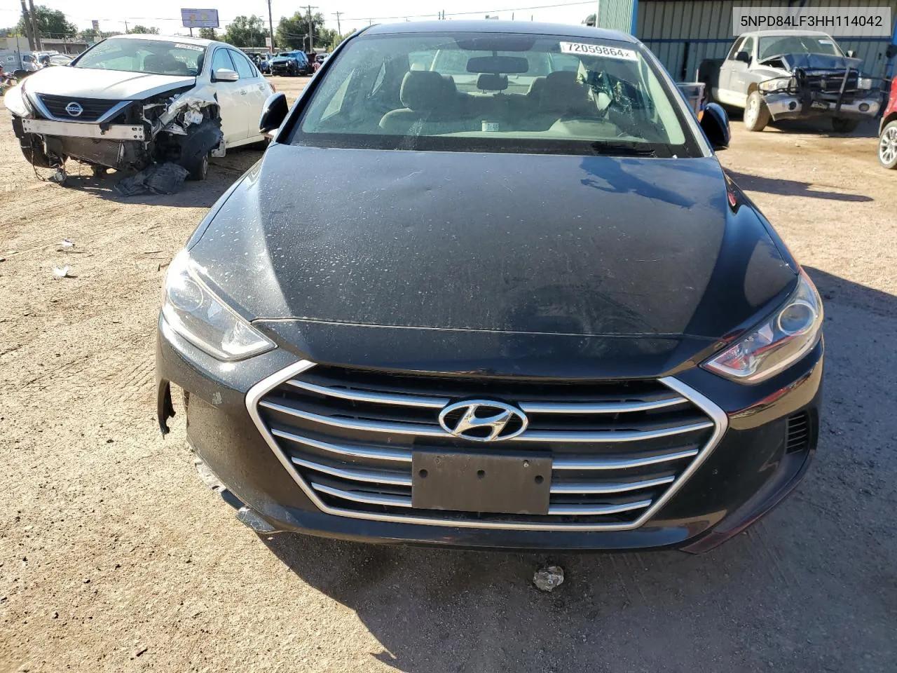 2017 Hyundai Elantra Se VIN: 5NPD84LF3HH114042 Lot: 72059864