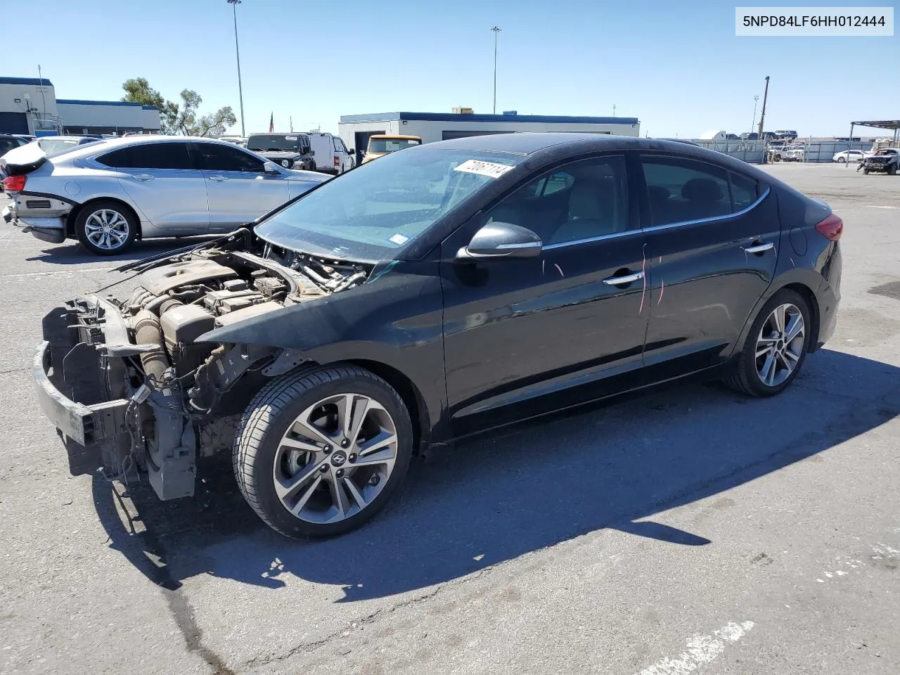 2017 Hyundai Elantra Se VIN: 5NPD84LF6HH012444 Lot: 72067114