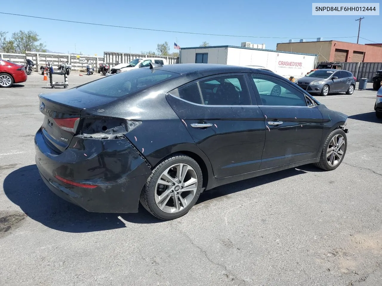 2017 Hyundai Elantra Se VIN: 5NPD84LF6HH012444 Lot: 72067114