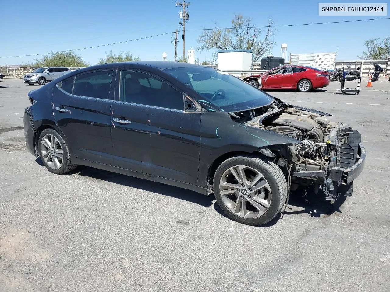 2017 Hyundai Elantra Se VIN: 5NPD84LF6HH012444 Lot: 72067114