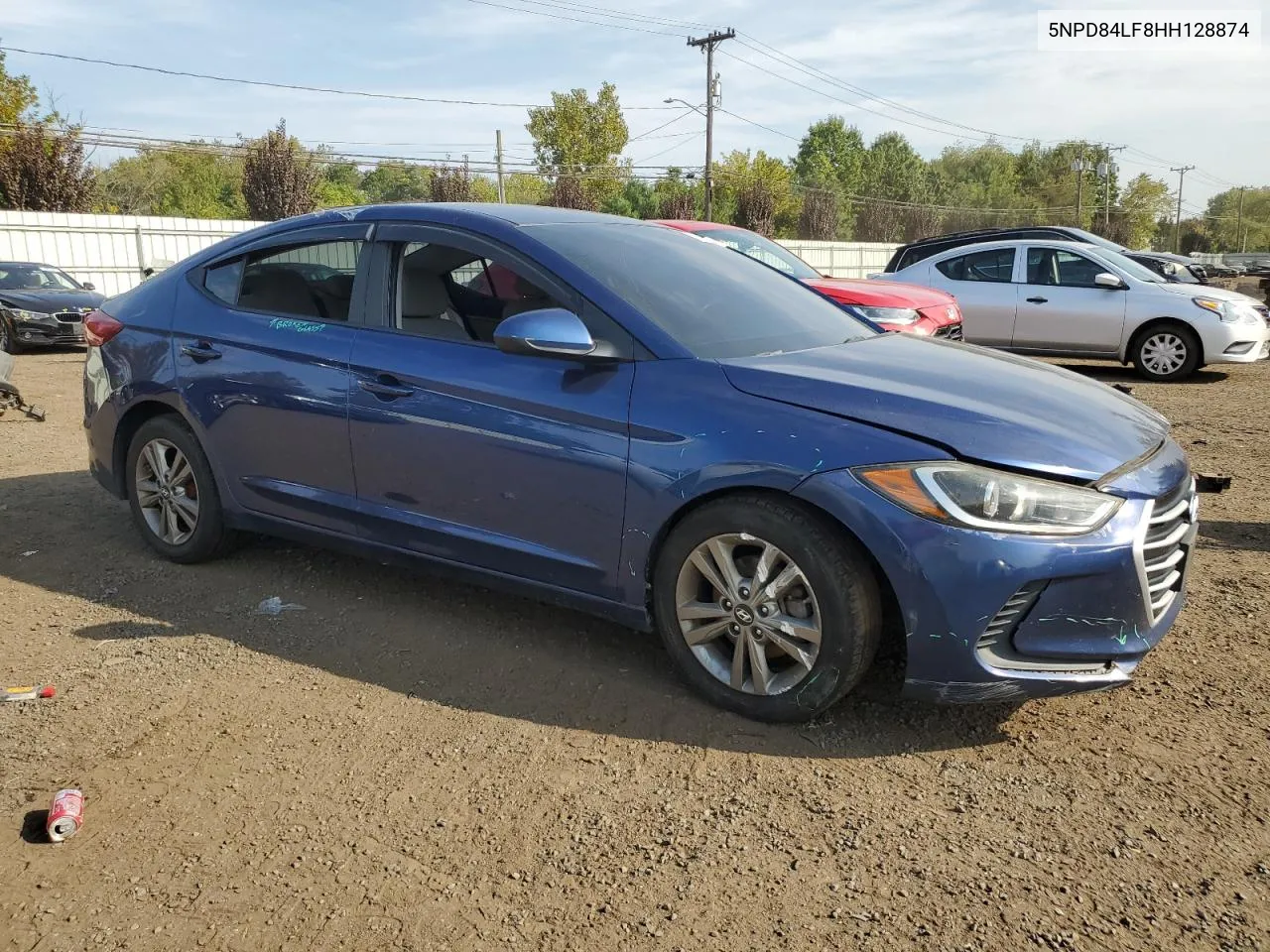 5NPD84LF8HH128874 2017 Hyundai Elantra Se