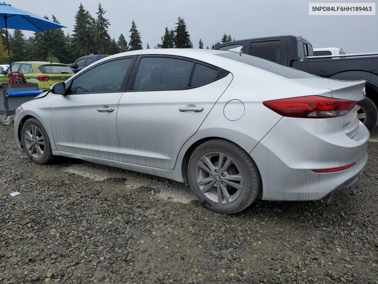 2017 Hyundai Elantra Se VIN: 5NPD84LF6HH189463 Lot: 72084424