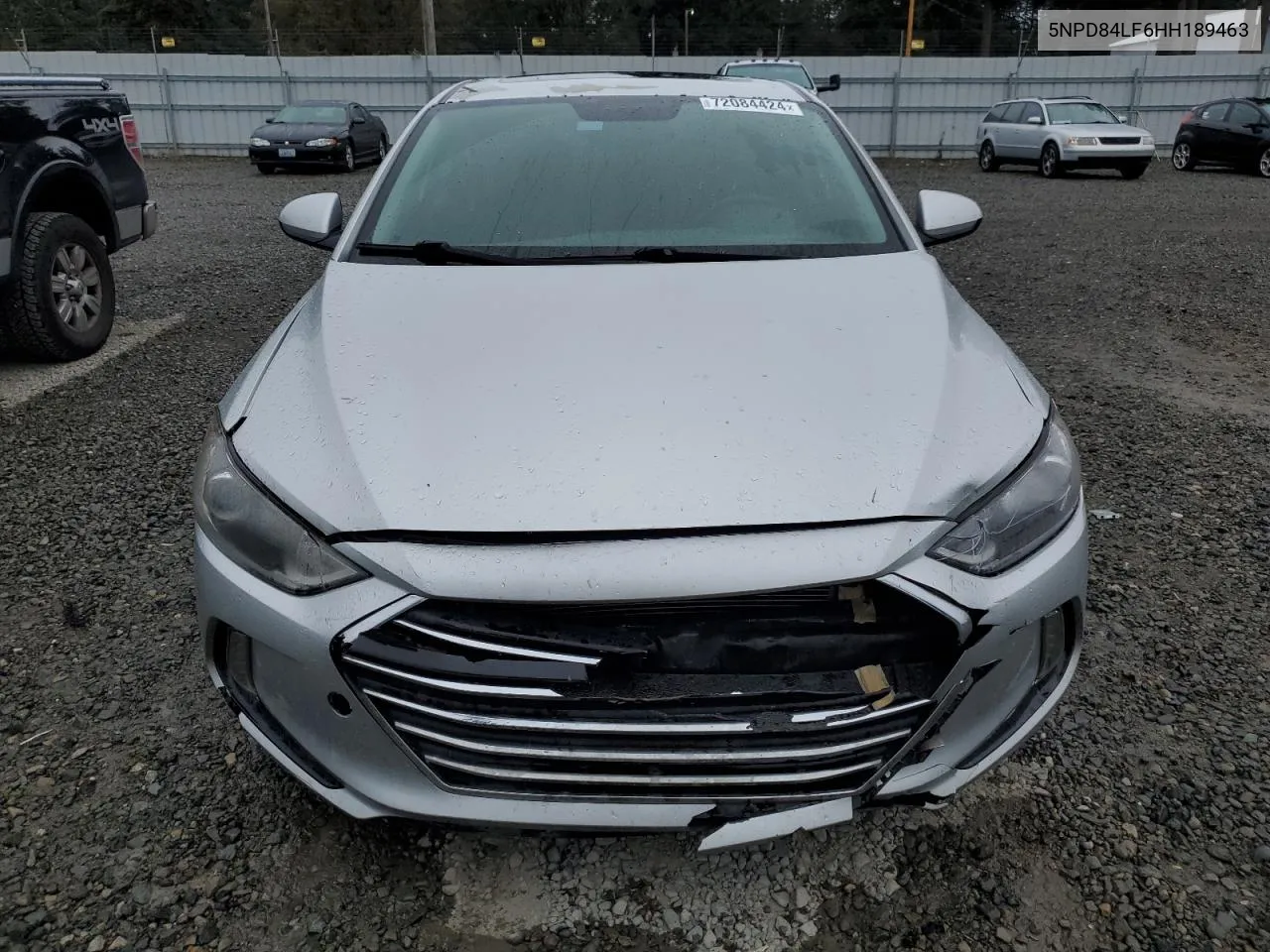 2017 Hyundai Elantra Se VIN: 5NPD84LF6HH189463 Lot: 72084424