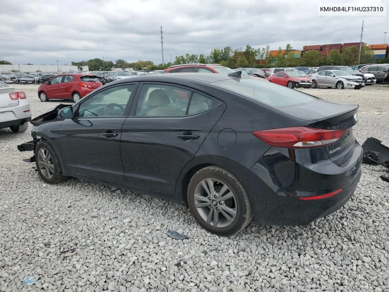 2017 Hyundai Elantra Se VIN: KMHD84LF1HU237310 Lot: 72130184