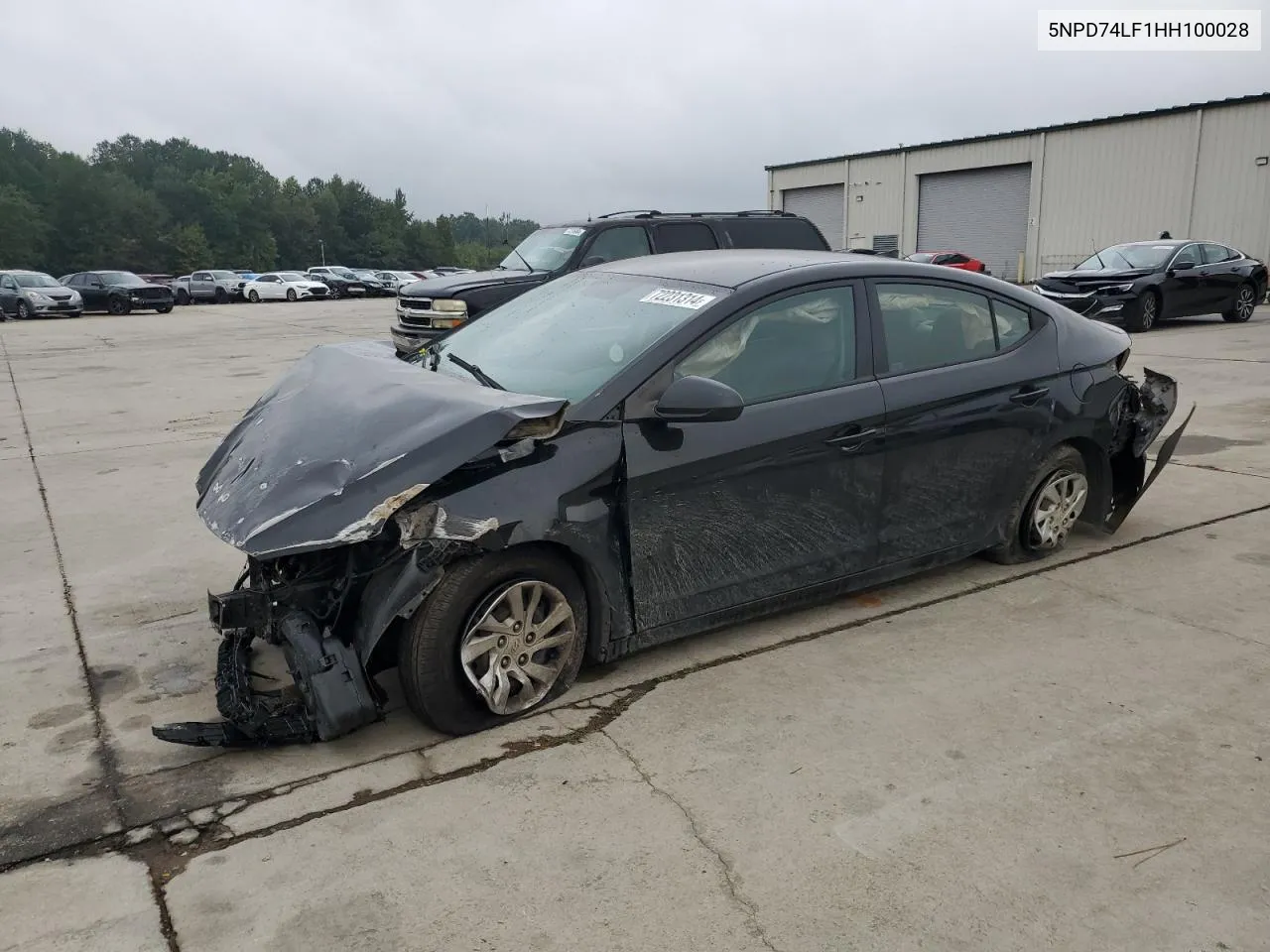 2017 Hyundai Elantra Se VIN: 5NPD74LF1HH100028 Lot: 72231314