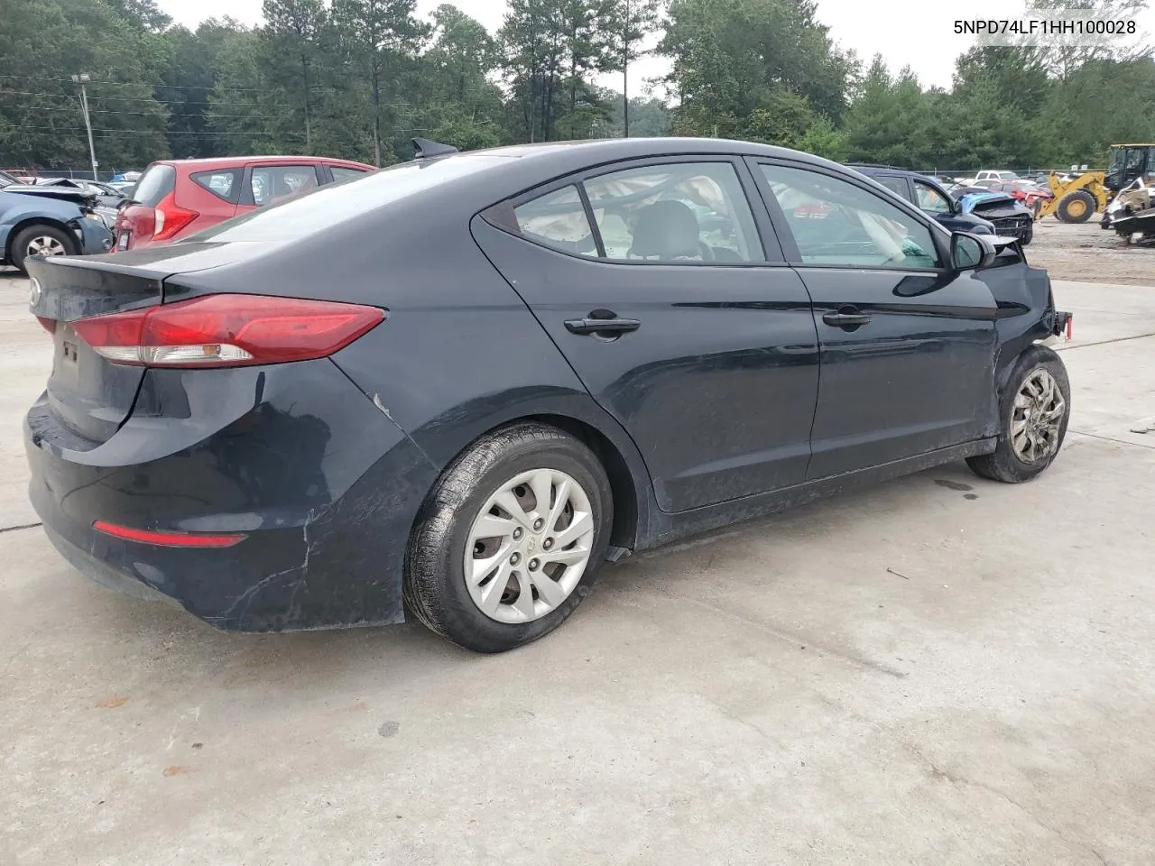 2017 Hyundai Elantra Se VIN: 5NPD74LF1HH100028 Lot: 72231314