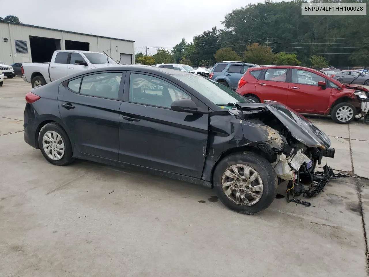 2017 Hyundai Elantra Se VIN: 5NPD74LF1HH100028 Lot: 72231314