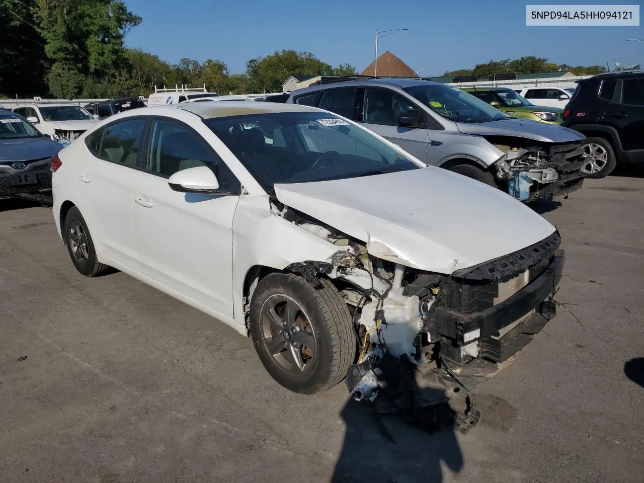 2017 Hyundai Elantra Eco VIN: 5NPD94LA5HH094121 Lot: 72234904