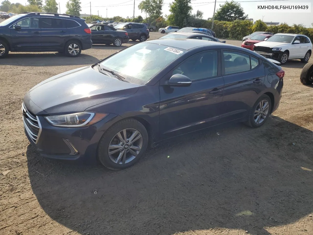 2017 Hyundai Elantra Se VIN: KMHD84LF6HU169439 Lot: 72257064