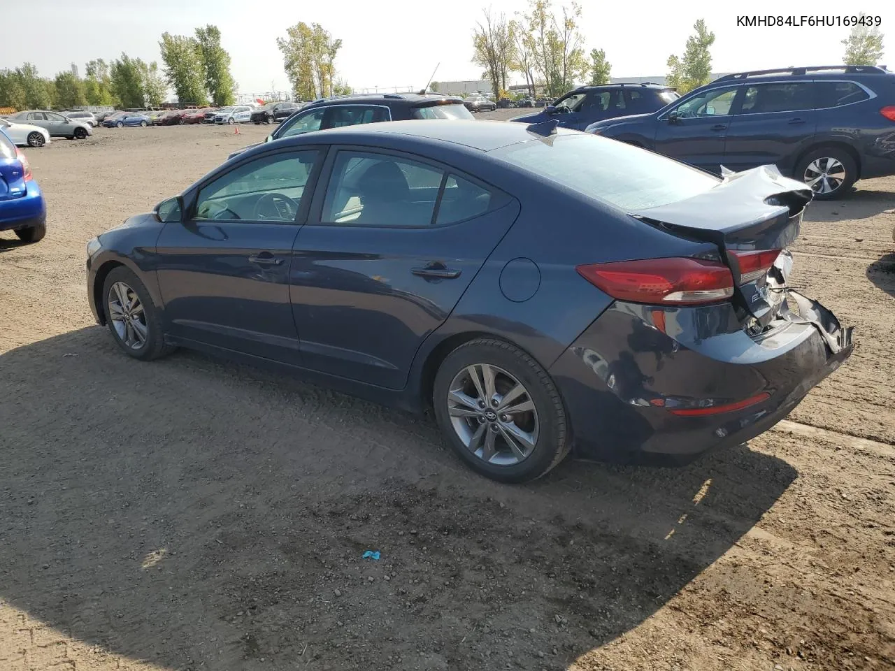 2017 Hyundai Elantra Se VIN: KMHD84LF6HU169439 Lot: 72257064