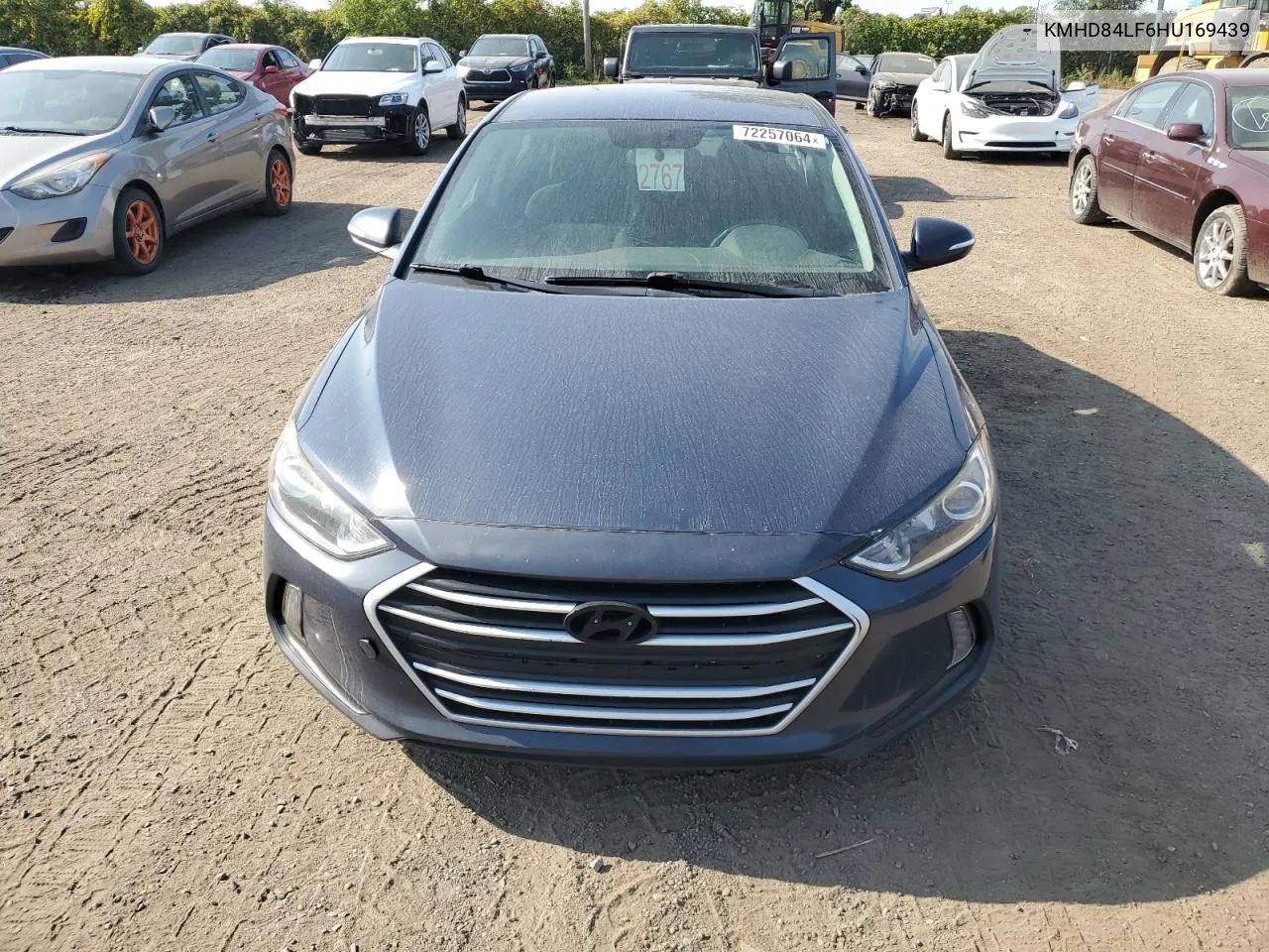 2017 Hyundai Elantra Se VIN: KMHD84LF6HU169439 Lot: 72257064