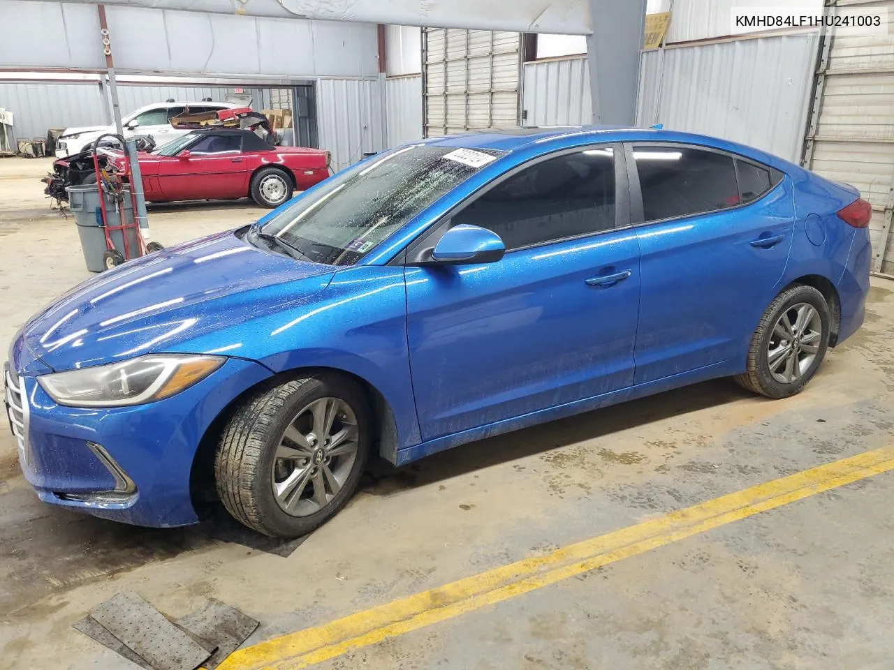 2017 Hyundai Elantra Se VIN: KMHD84LF1HU241003 Lot: 72322124