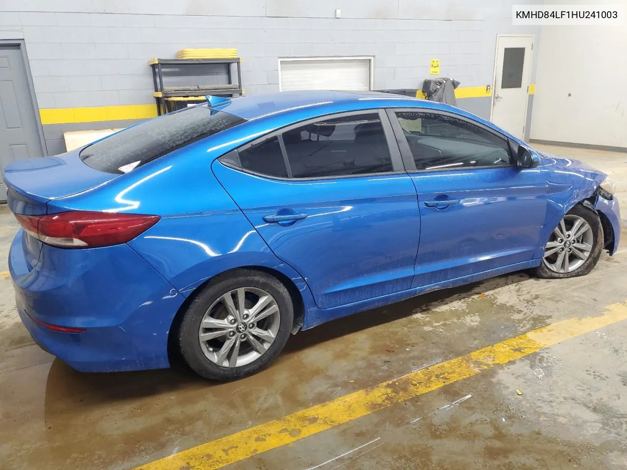 KMHD84LF1HU241003 2017 Hyundai Elantra Se