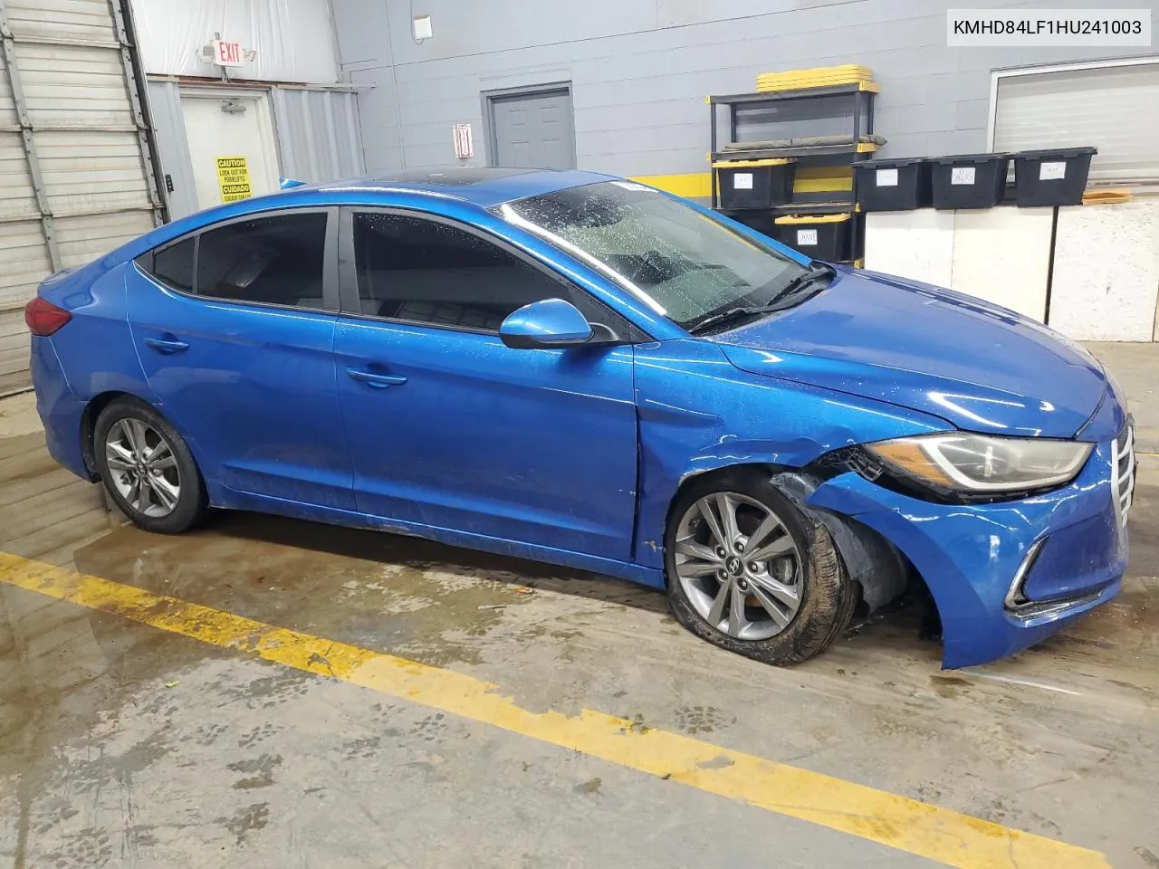 KMHD84LF1HU241003 2017 Hyundai Elantra Se