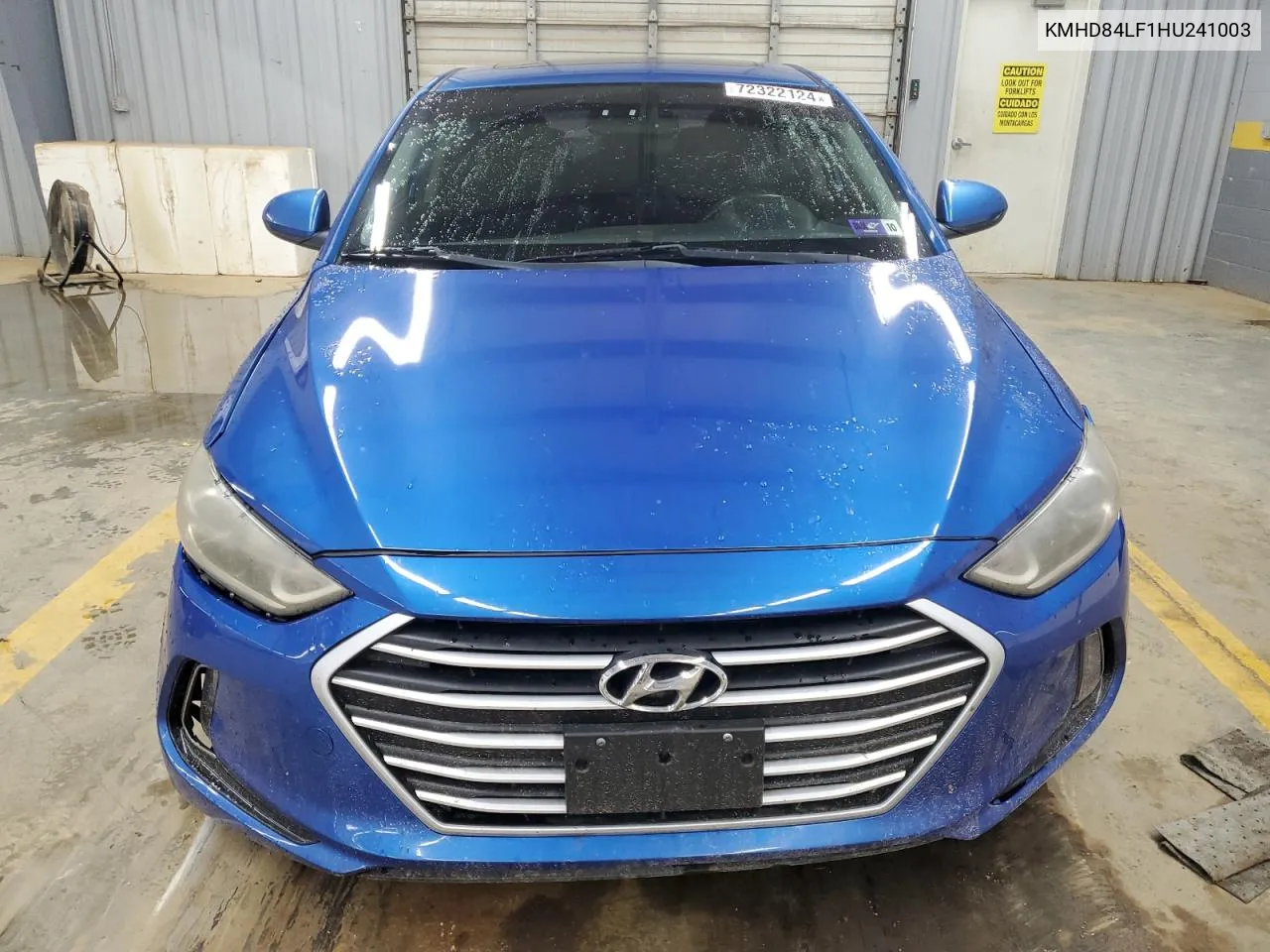 2017 Hyundai Elantra Se VIN: KMHD84LF1HU241003 Lot: 72322124