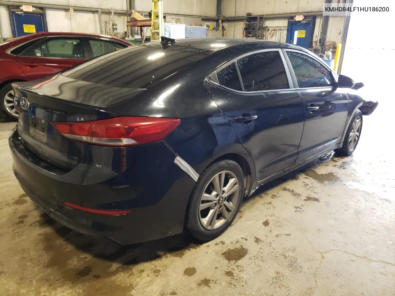 2017 Hyundai Elantra Se VIN: KMHD84LF1HU186200 Lot: 72352324