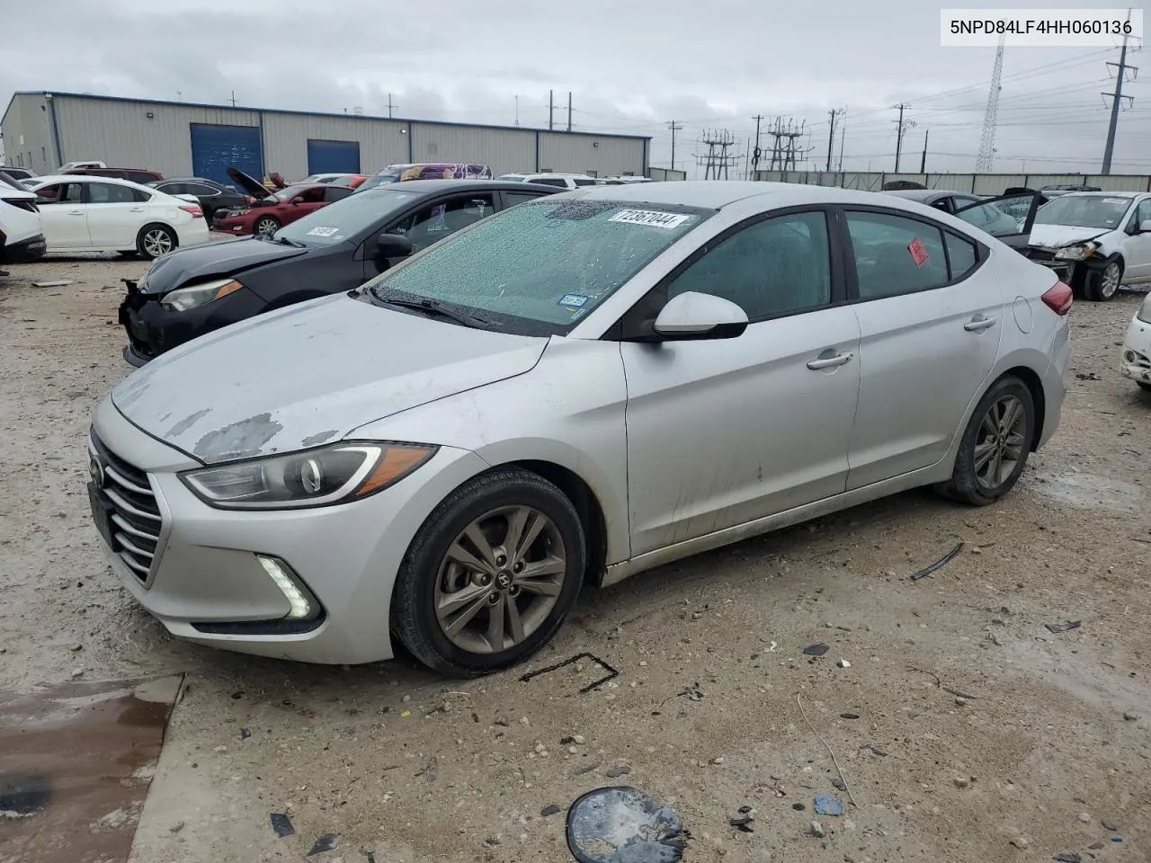 2017 Hyundai Elantra Se VIN: 5NPD84LF4HH060136 Lot: 72367044