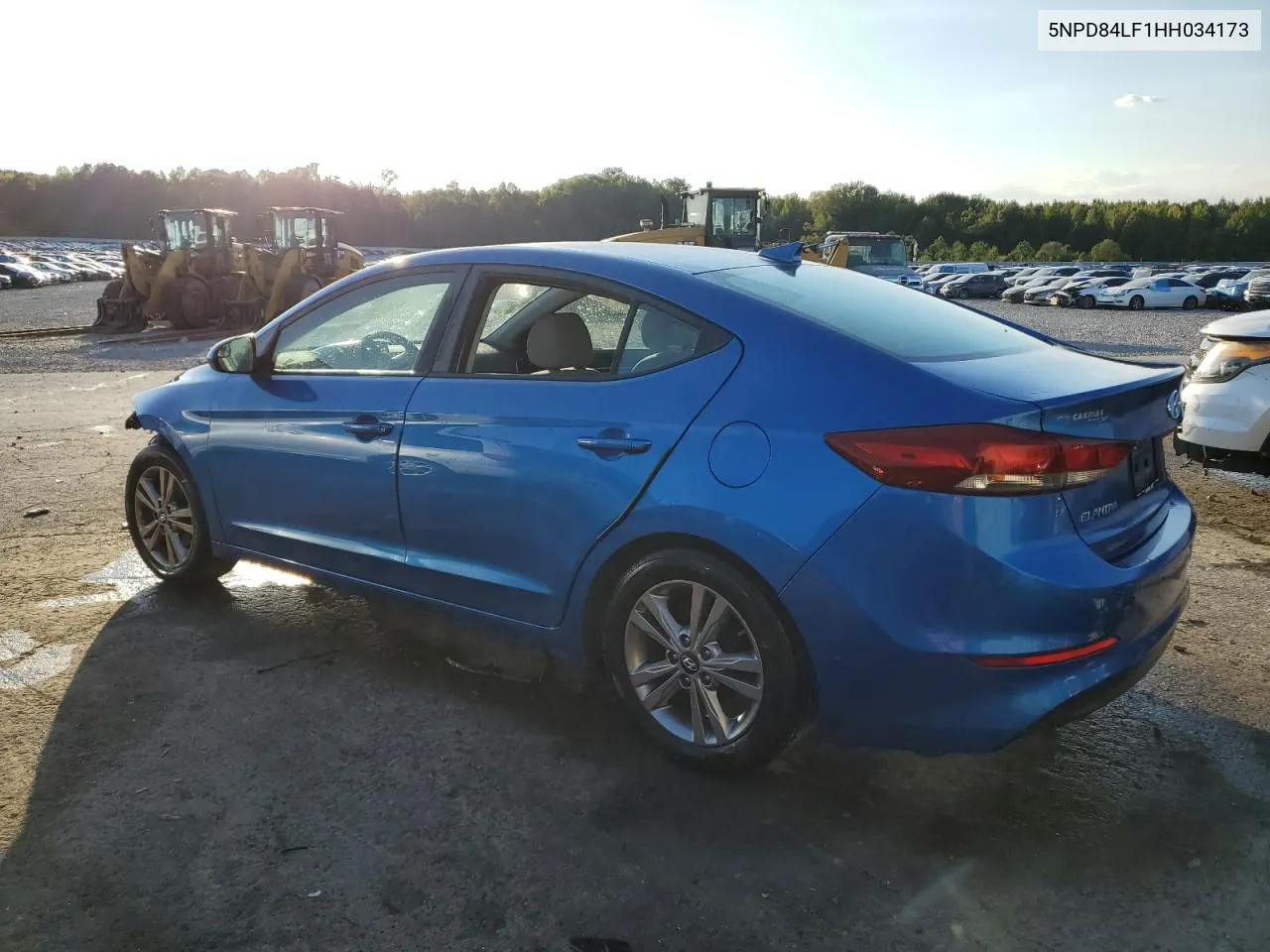 2017 Hyundai Elantra Se VIN: 5NPD84LF1HH034173 Lot: 72448434