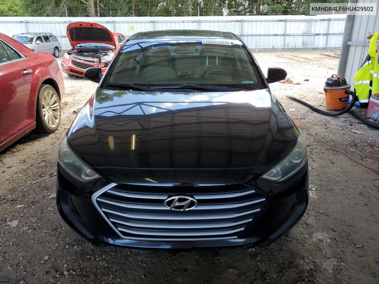 KMHD84LF6HU429502 2017 Hyundai Elantra Se