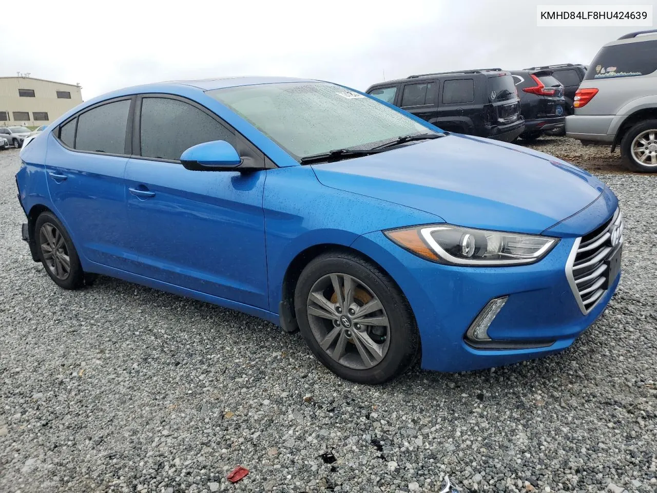 2017 Hyundai Elantra Se VIN: KMHD84LF8HU424639 Lot: 72472964