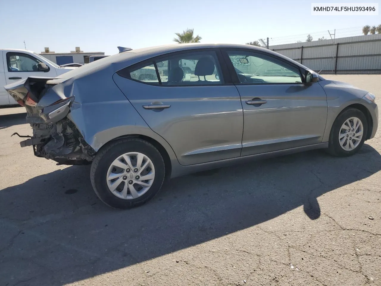 KMHD74LF5HU393496 2017 Hyundai Elantra Se