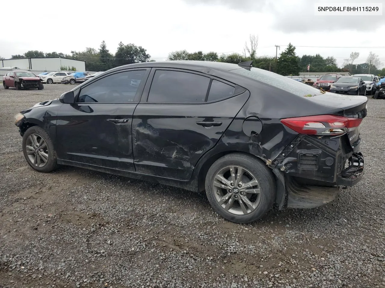 2017 Hyundai Elantra Se VIN: 5NPD84LF8HH115249 Lot: 72630514