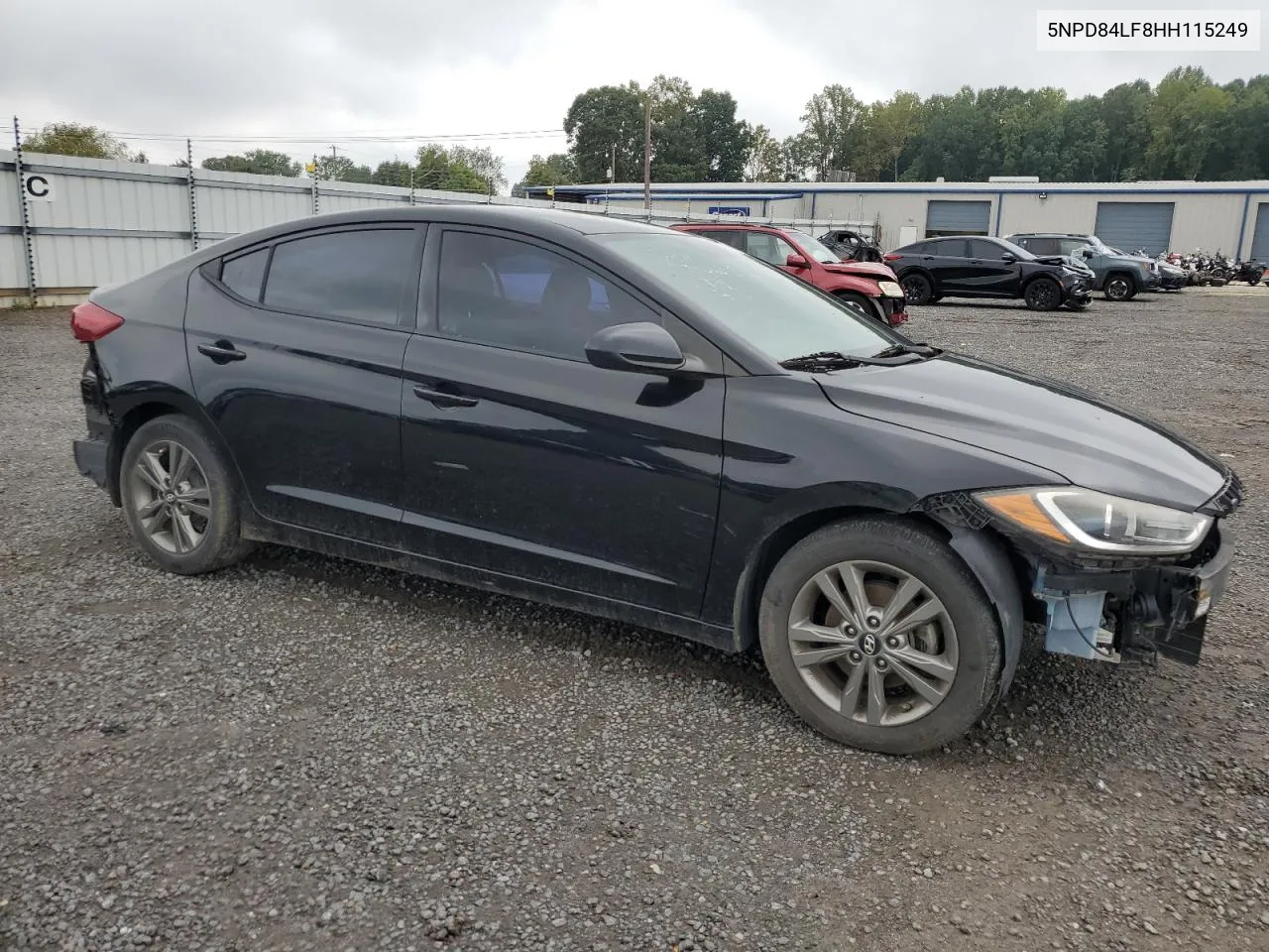 2017 Hyundai Elantra Se VIN: 5NPD84LF8HH115249 Lot: 72630514