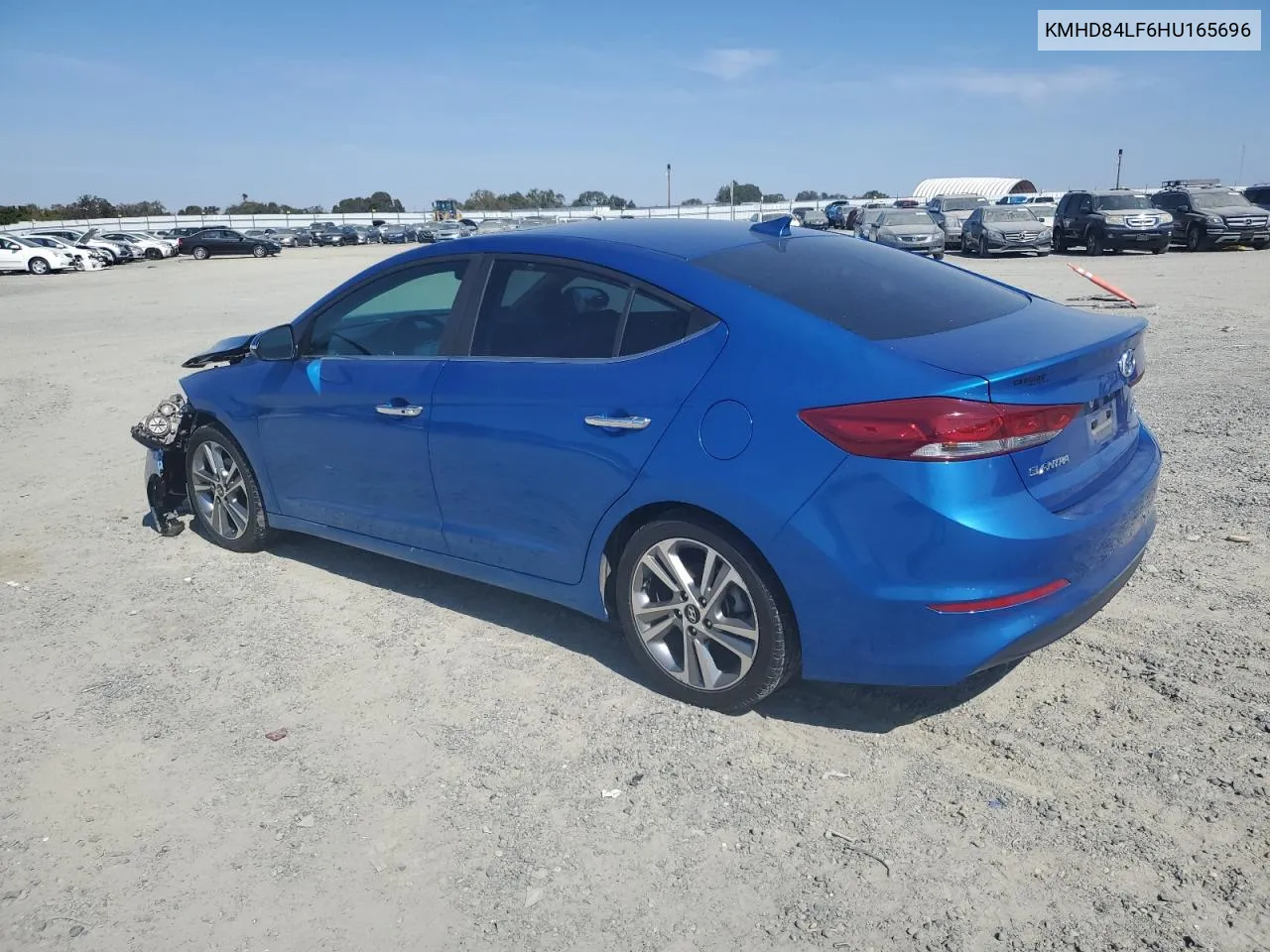 KMHD84LF6HU165696 2017 Hyundai Elantra Se