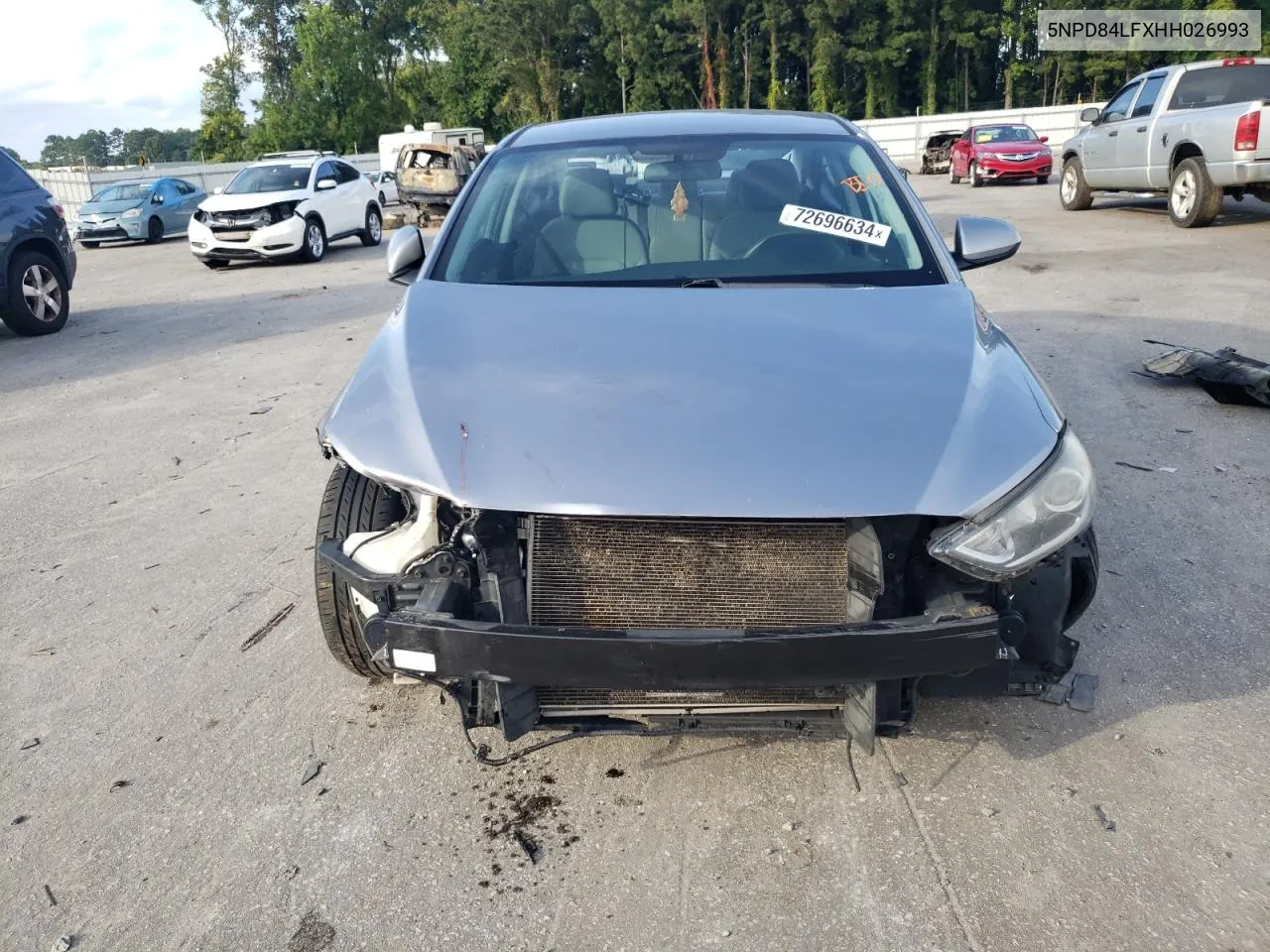 5NPD84LFXHH026993 2017 Hyundai Elantra Se