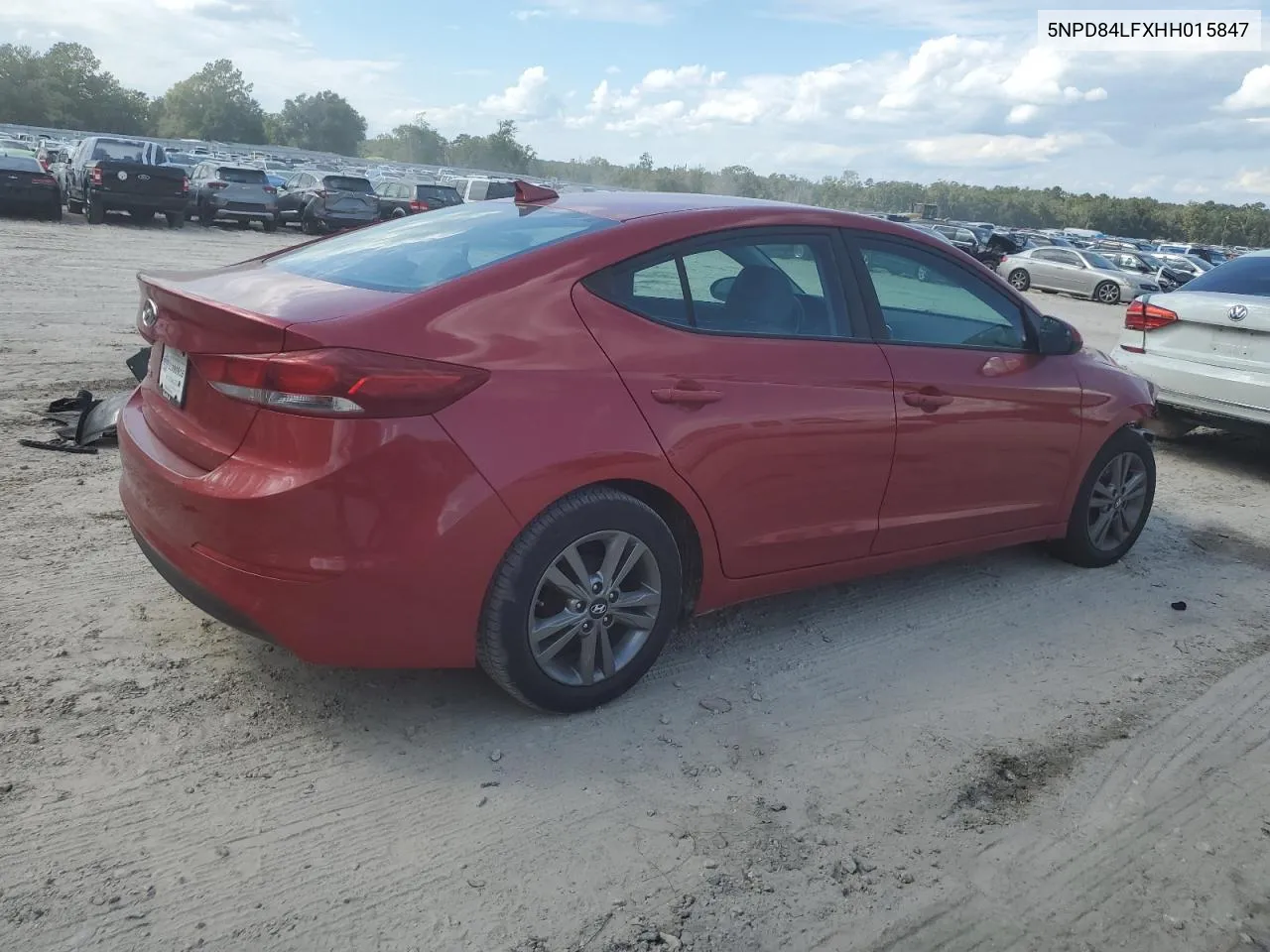 2017 Hyundai Elantra Se VIN: 5NPD84LFXHH015847 Lot: 72699784