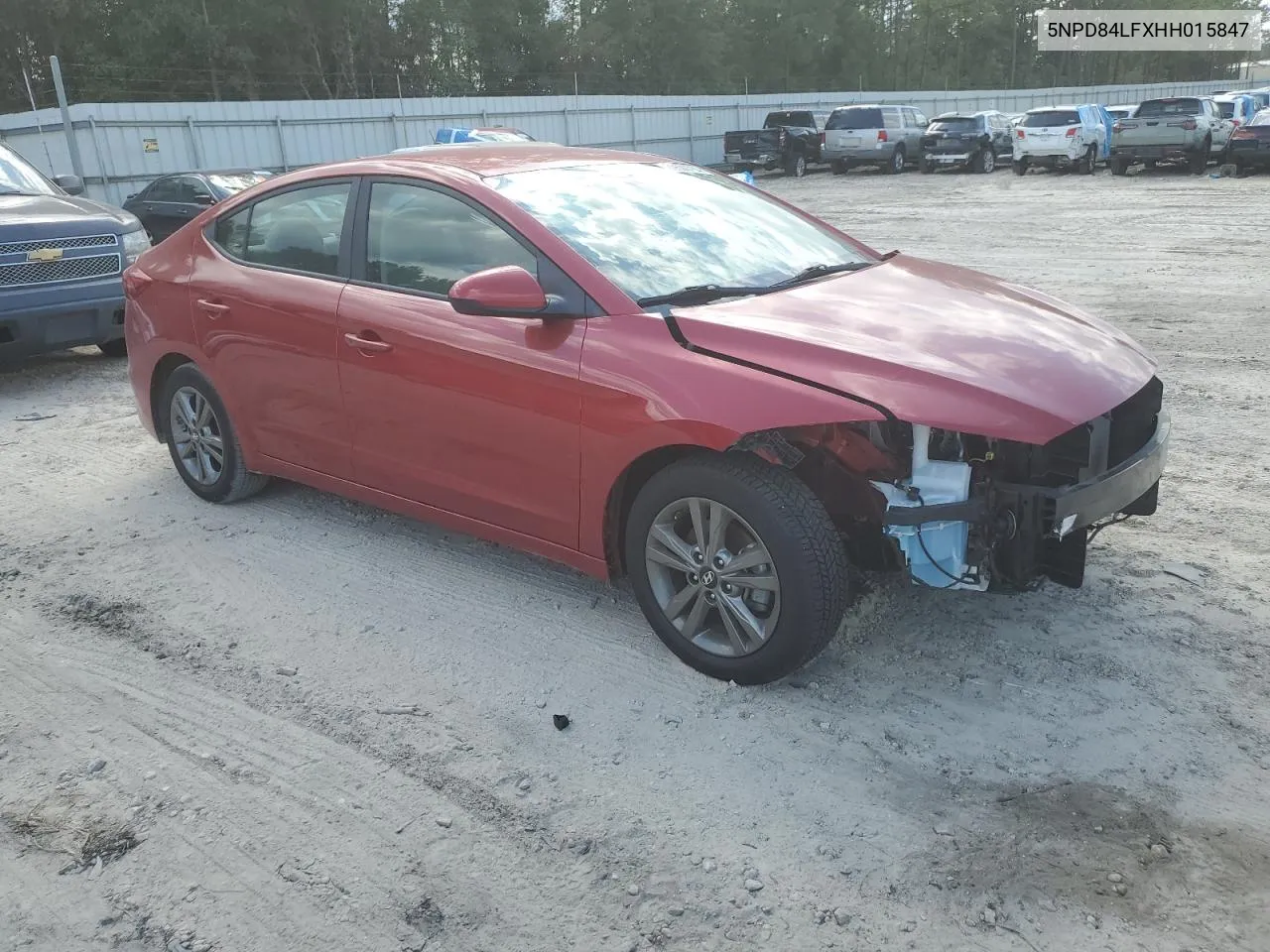 2017 Hyundai Elantra Se VIN: 5NPD84LFXHH015847 Lot: 72699784