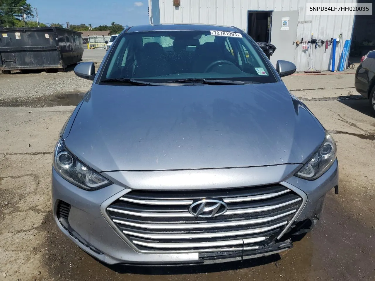 5NPD84LF7HH020035 2017 Hyundai Elantra Se