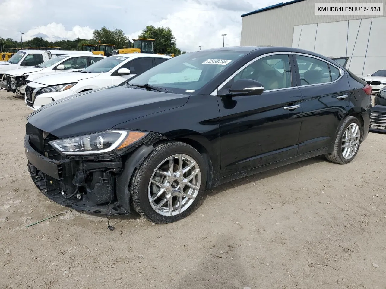 KMHD84LF5HU164538 2017 Hyundai Elantra Se