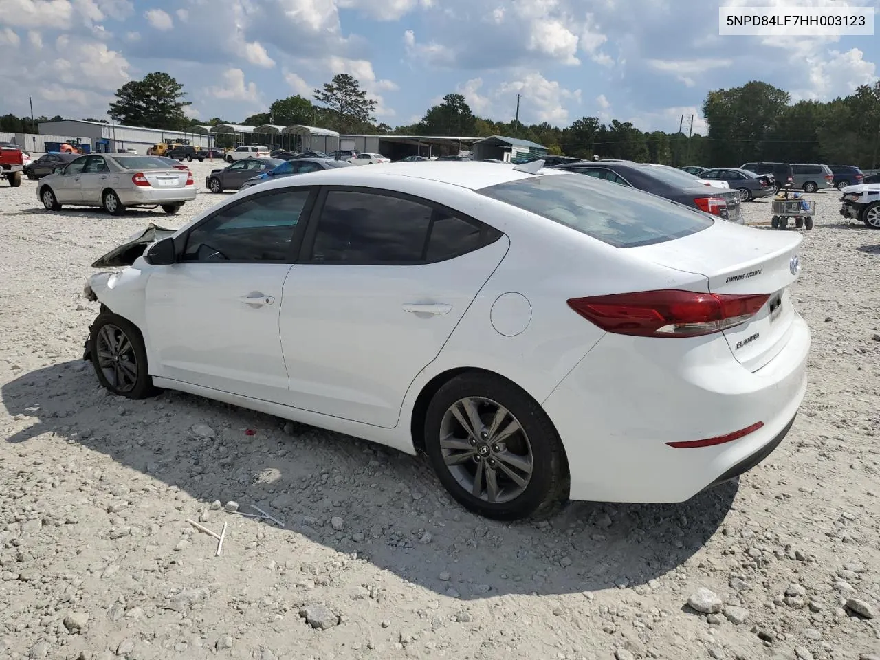 5NPD84LF7HH003123 2017 Hyundai Elantra Se