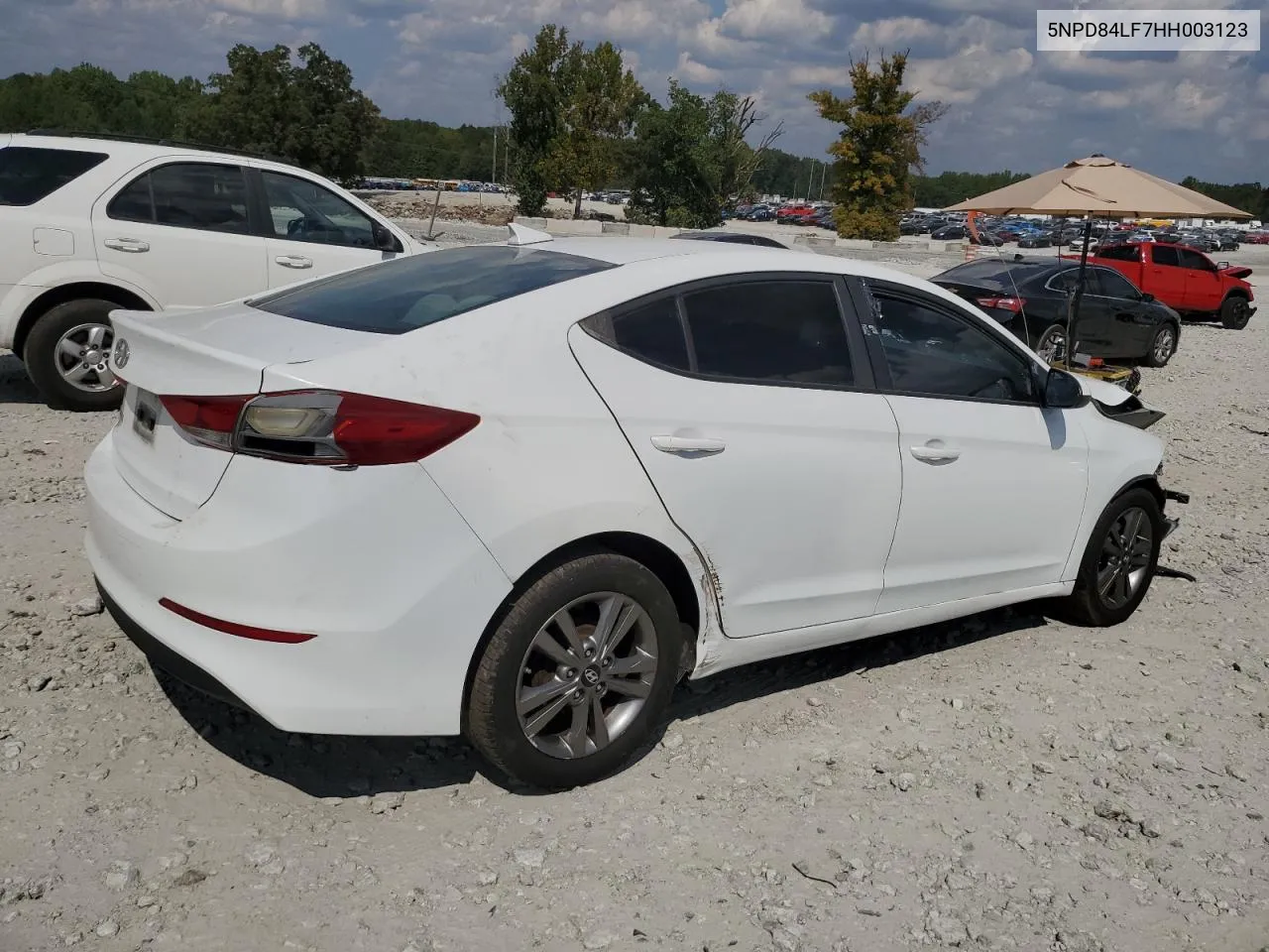 2017 Hyundai Elantra Se VIN: 5NPD84LF7HH003123 Lot: 72834244