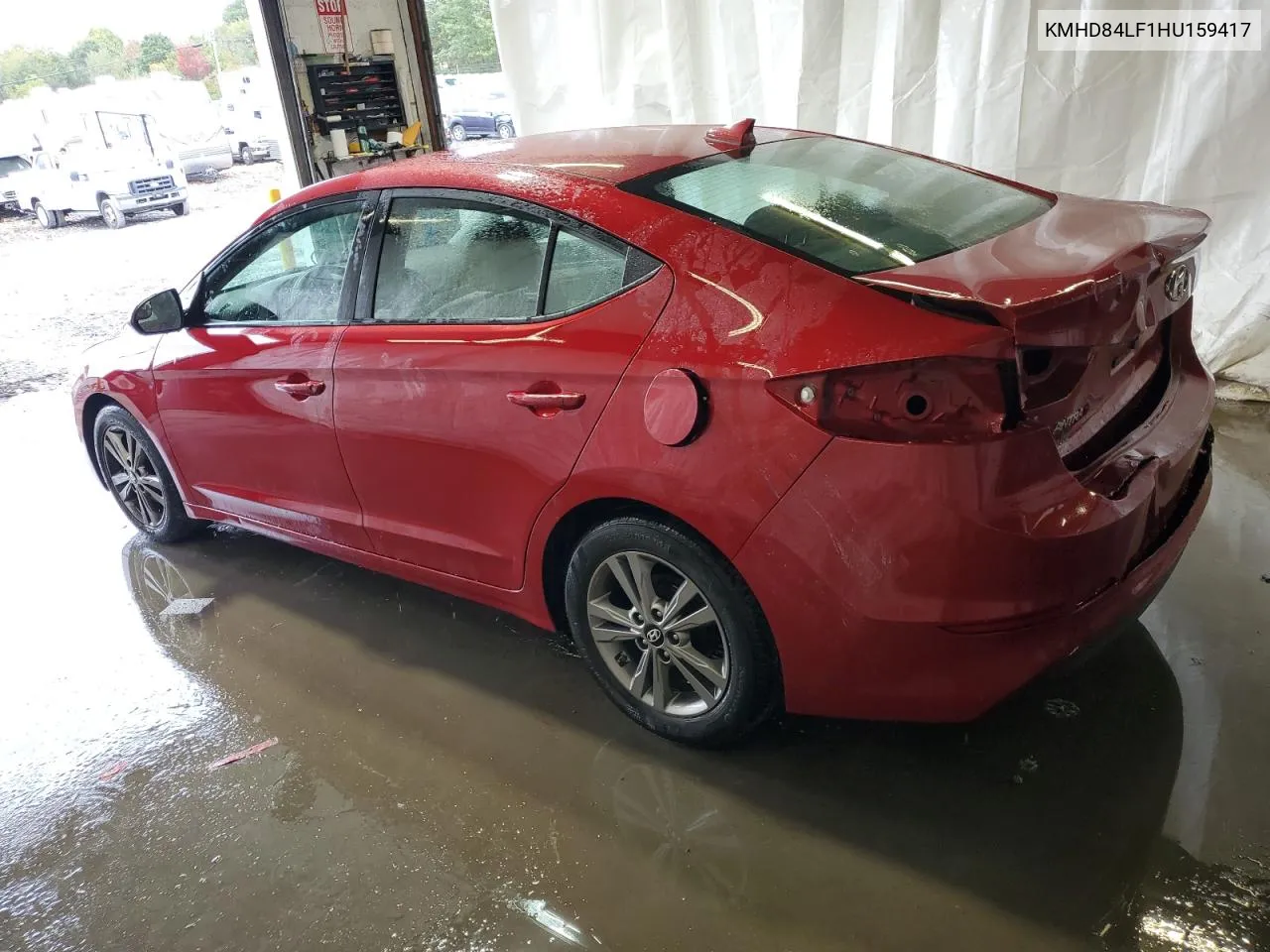 2017 Hyundai Elantra Se VIN: KMHD84LF1HU159417 Lot: 72951424