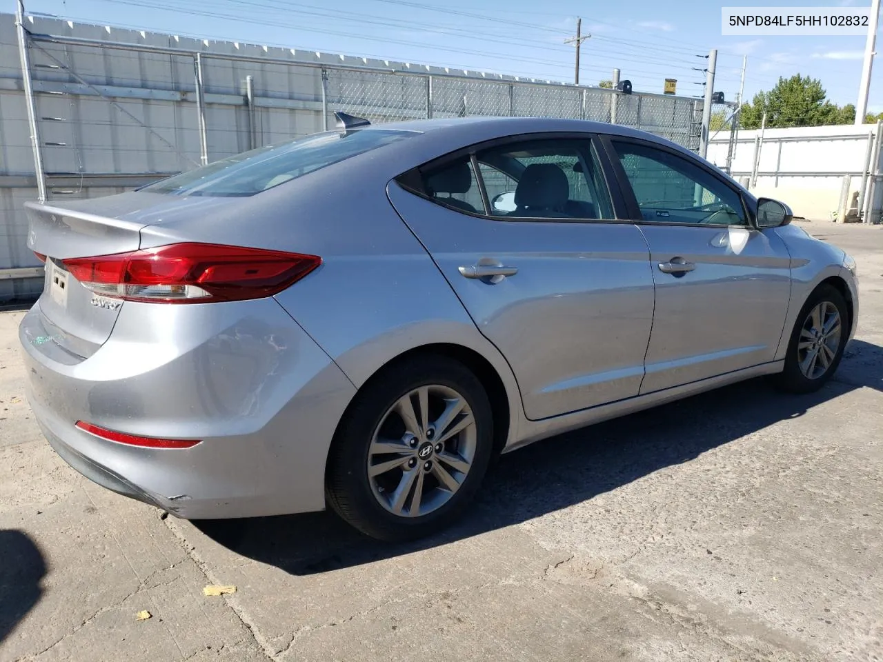 5NPD84LF5HH102832 2017 Hyundai Elantra Se