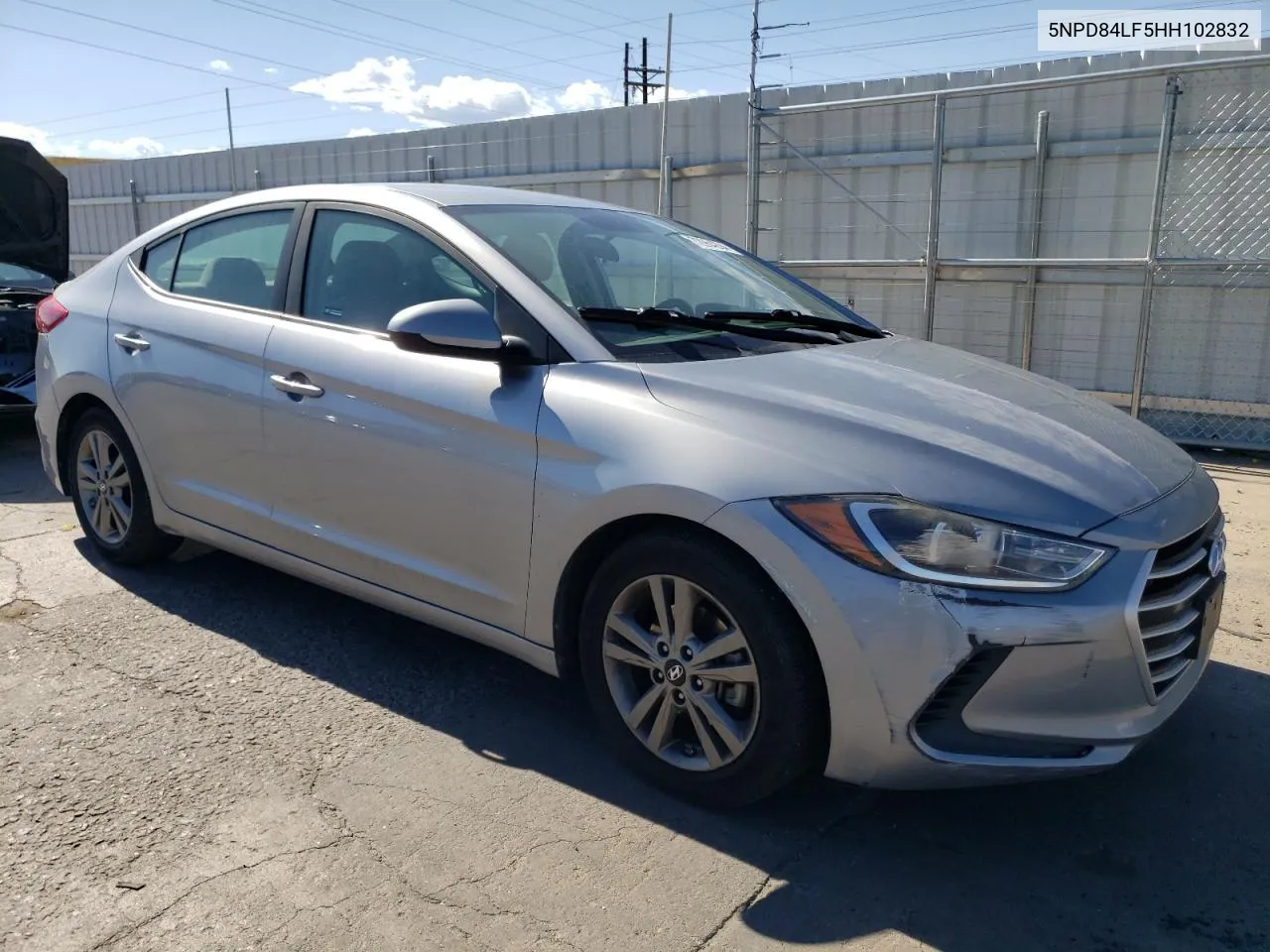 5NPD84LF5HH102832 2017 Hyundai Elantra Se