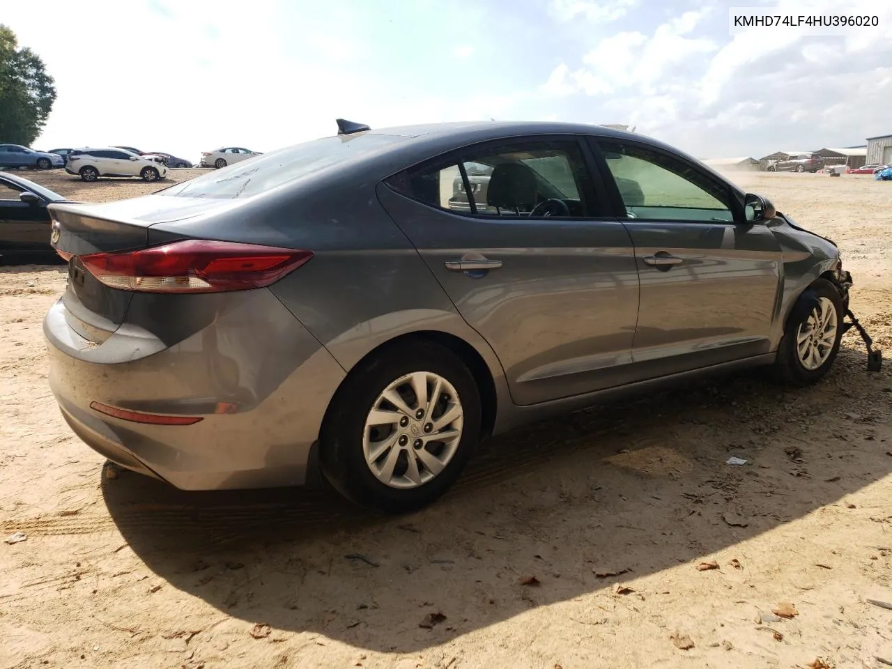 KMHD74LF4HU396020 2017 Hyundai Elantra Se