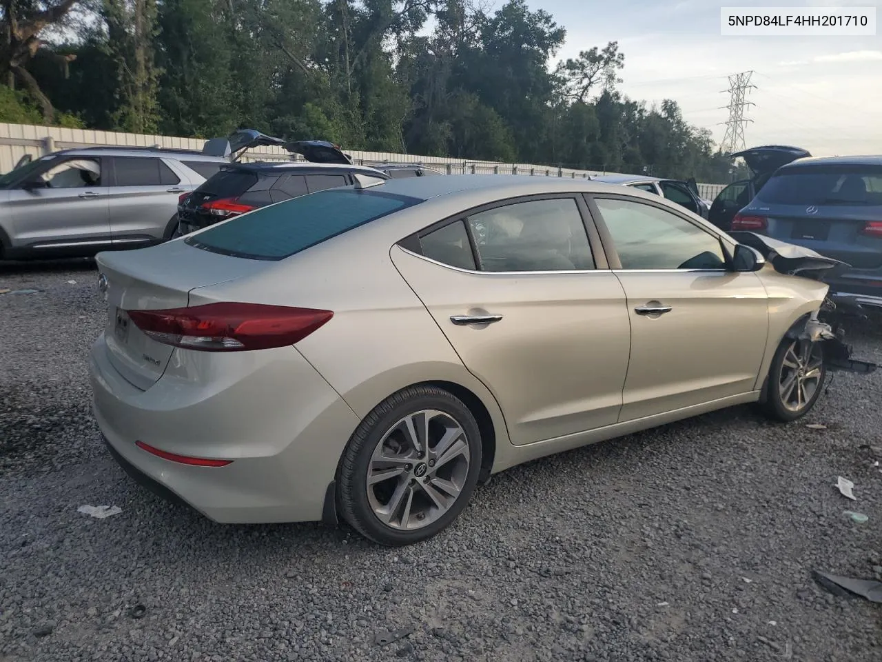 2017 Hyundai Elantra Se VIN: 5NPD84LF4HH201710 Lot: 72971334