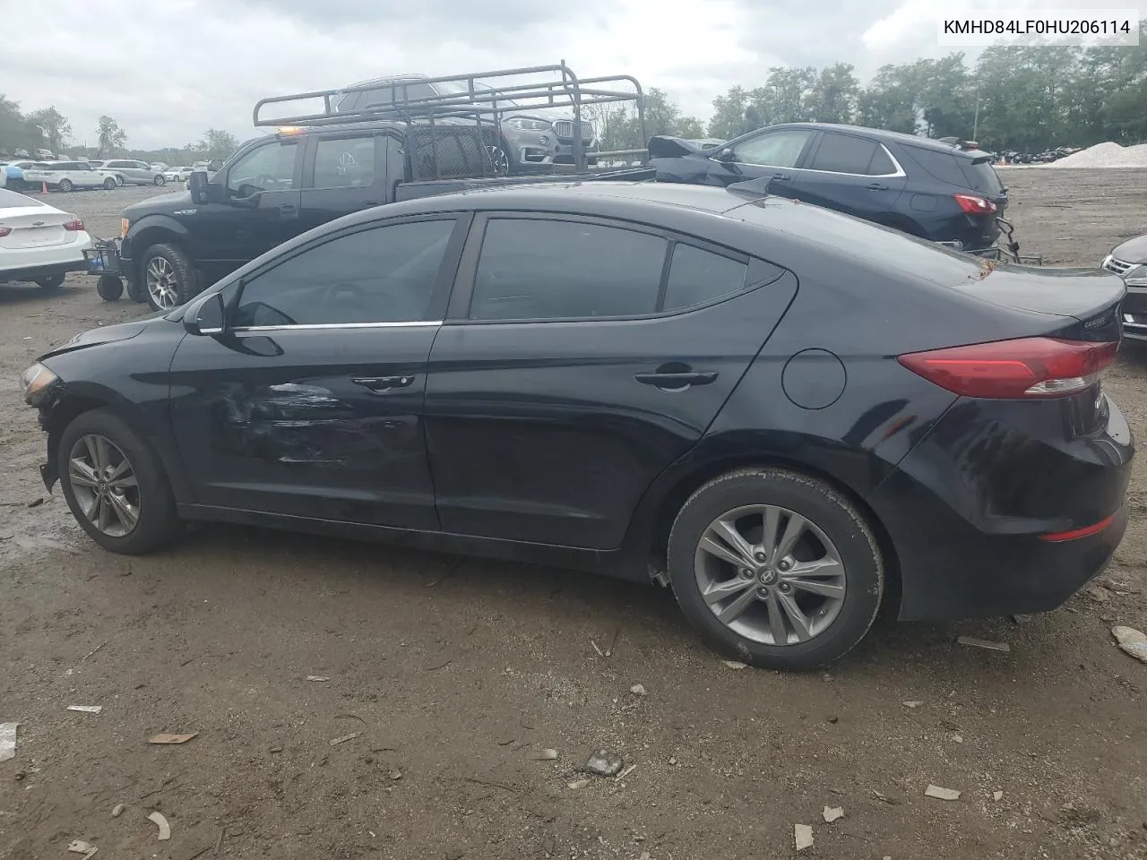 2017 Hyundai Elantra Se VIN: KMHD84LF0HU206114 Lot: 72979674