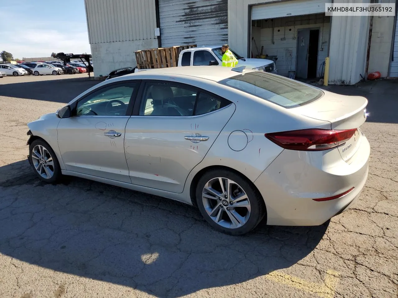 2017 Hyundai Elantra Se VIN: KMHD84LF3HU365192 Lot: 73030344