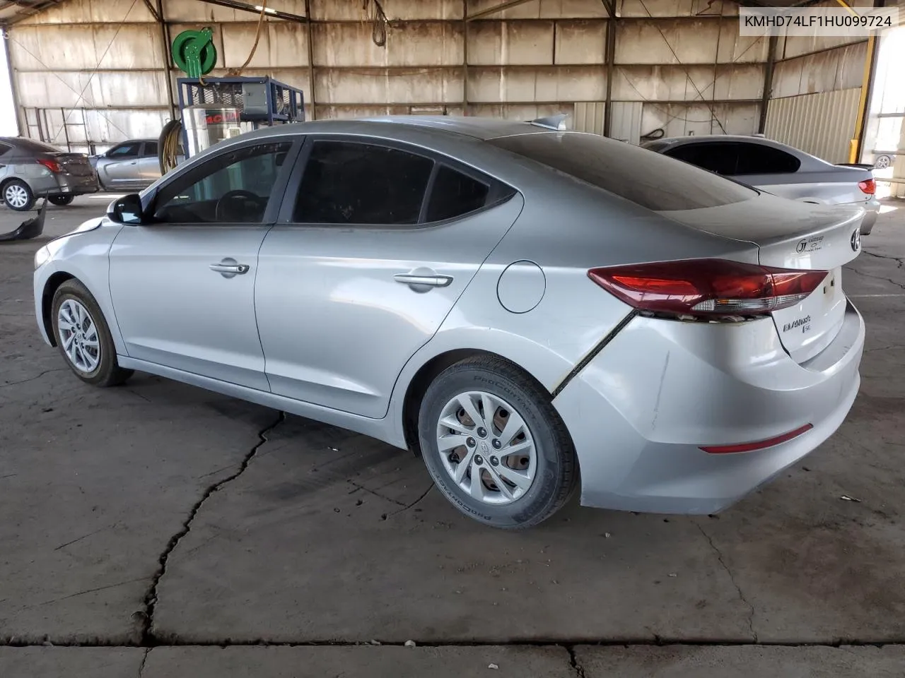 2017 Hyundai Elantra Se VIN: KMHD74LF1HU099724 Lot: 73062924