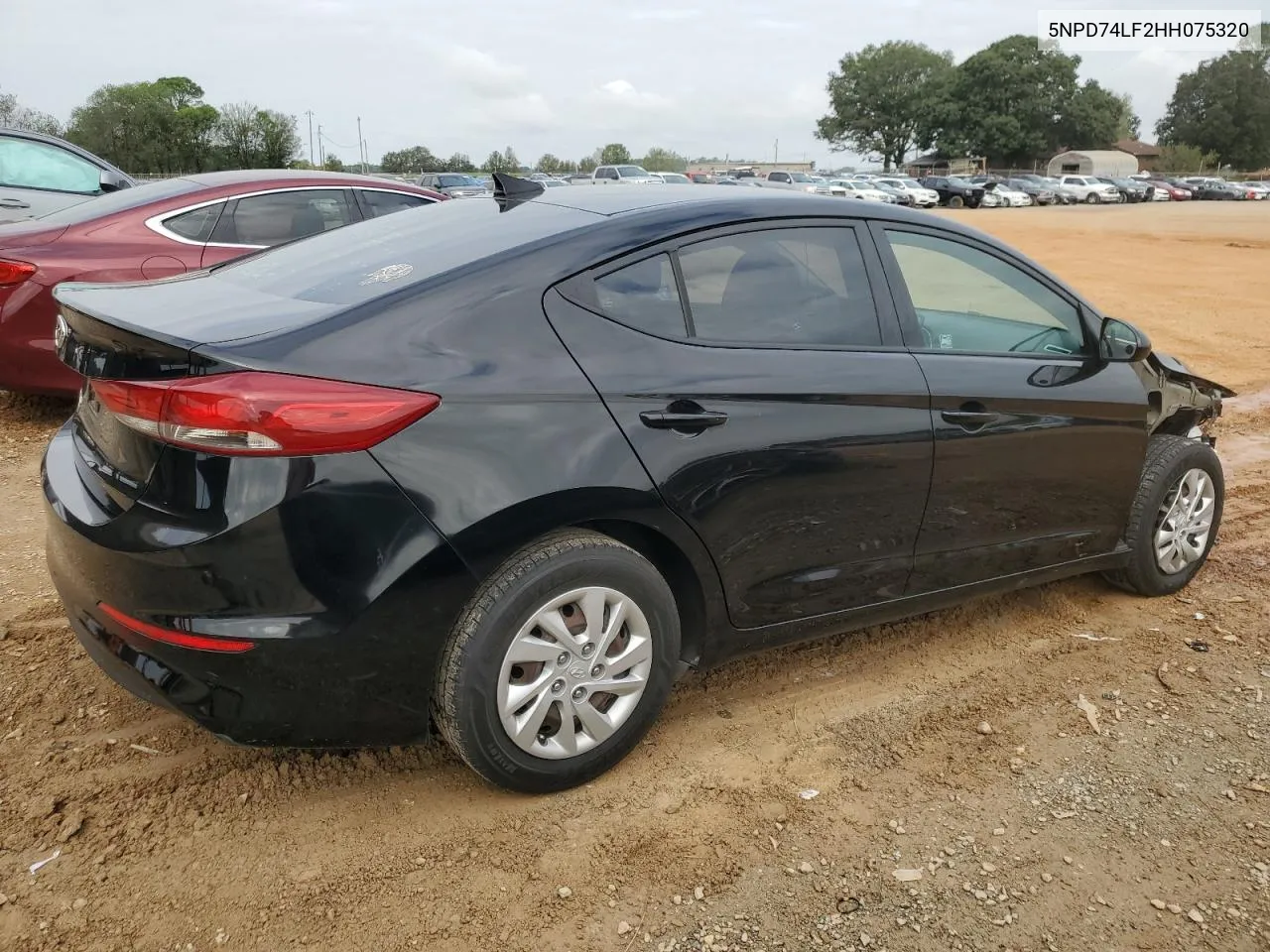 2017 Hyundai Elantra Se VIN: 5NPD74LF2HH075320 Lot: 73082474