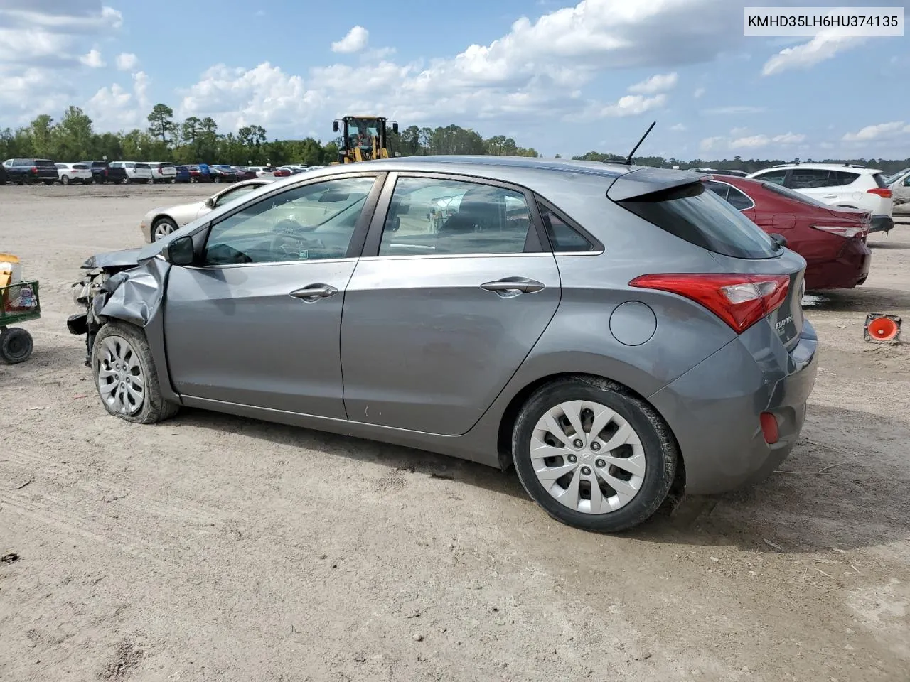 2017 Hyundai Elantra Gt VIN: KMHD35LH6HU374135 Lot: 73123934