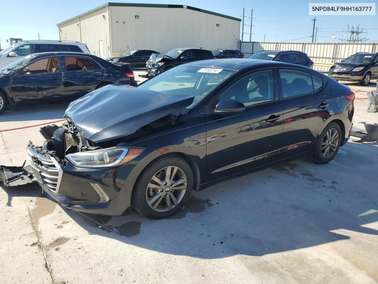 5NPD84LF9HH163777 2017 Hyundai Elantra Se