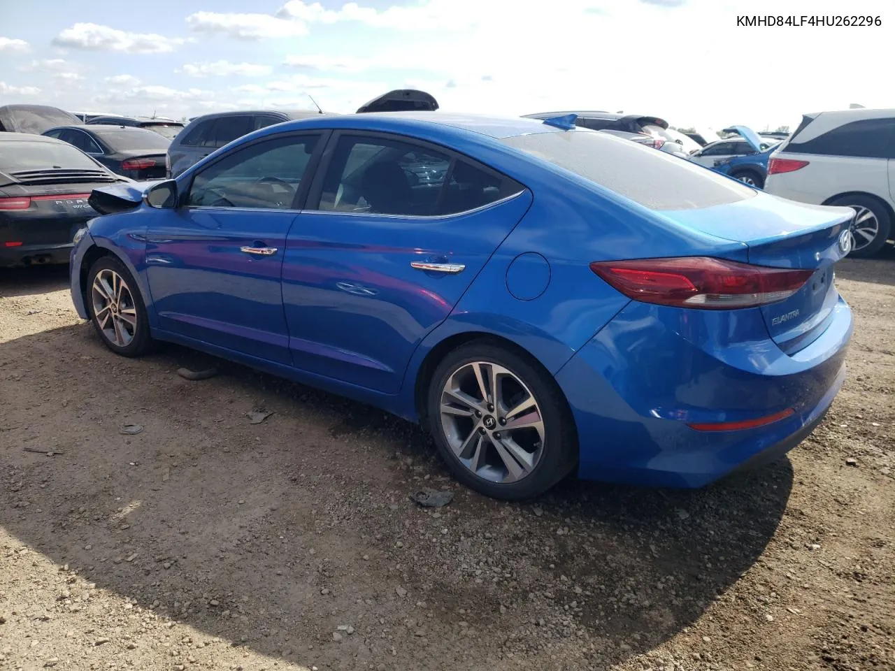 KMHD84LF4HU262296 2017 Hyundai Elantra Se