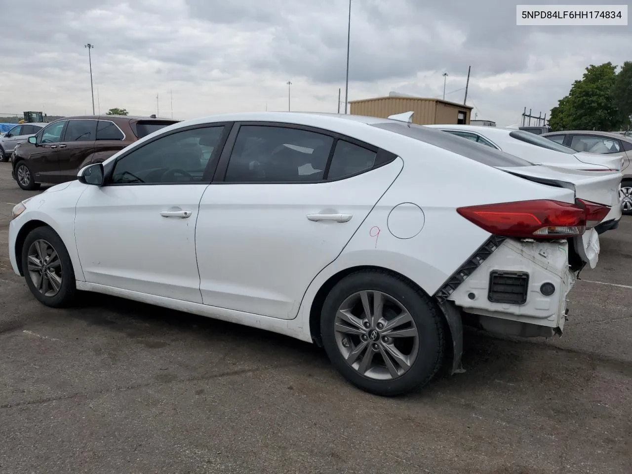 2017 Hyundai Elantra Se VIN: 5NPD84LF6HH174834 Lot: 73246724