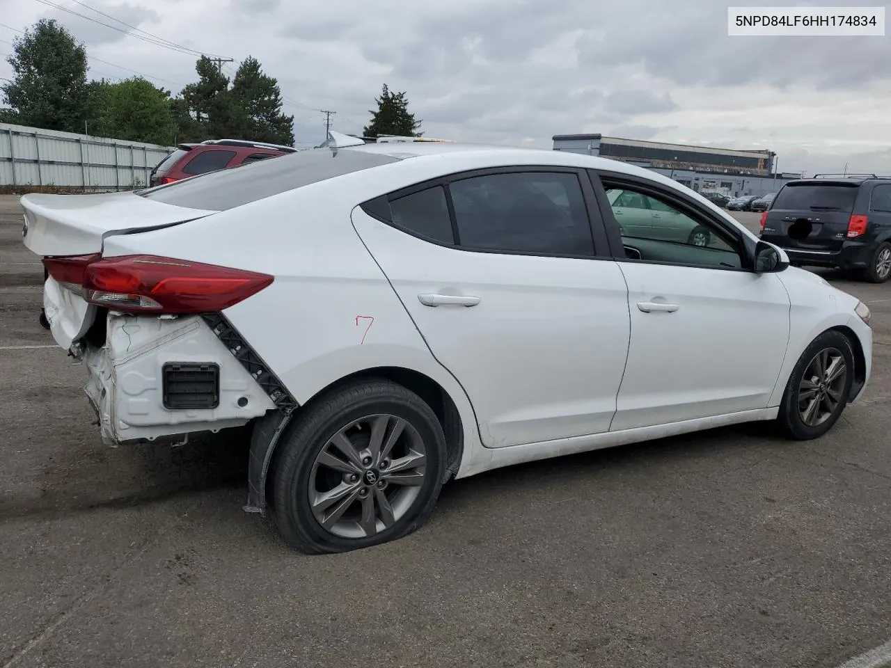 2017 Hyundai Elantra Se VIN: 5NPD84LF6HH174834 Lot: 73246724